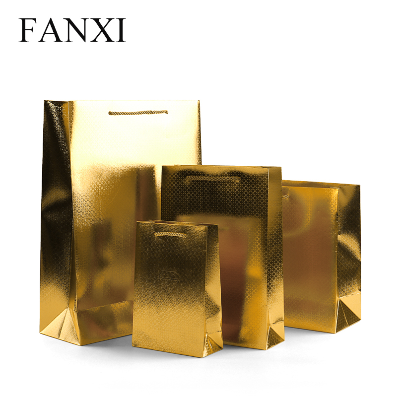 FANXI Wholesale Custom shopping paper gift bag