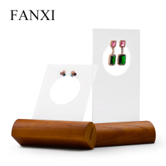 FANXI factory custom acrylic earring display stand cards