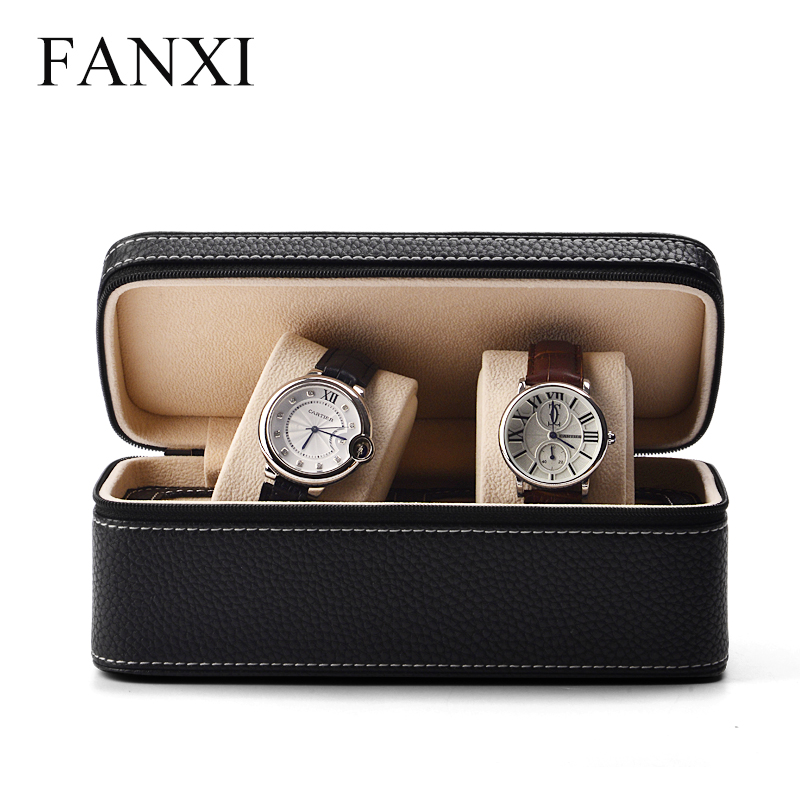 FANXI factory custom leather watch gift storage display box