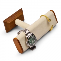 FANXI factory custom wooden bracelet banlge jewerly display stand watch rack