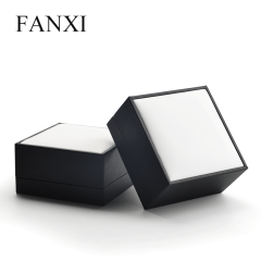 FANXI factory custom leather plastic watch gift box packaging
