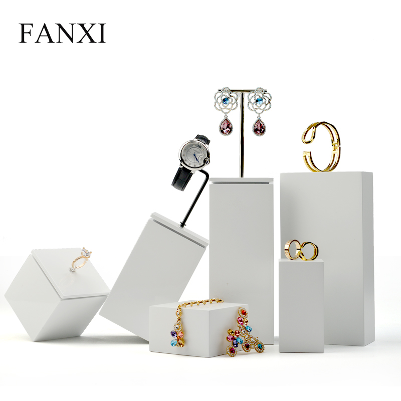 FANXI factory custom logo T bar earring display stand rack