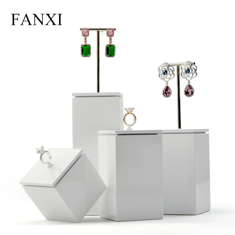 FANXI factory custom logo T bar earring display stand rack