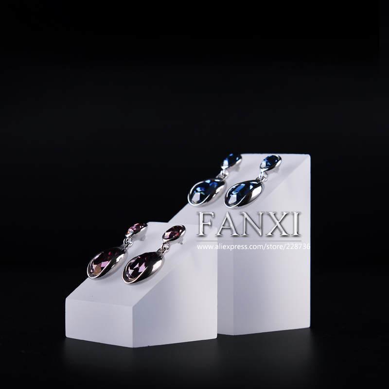 FANXI factory custom logo acrylic earring display stand