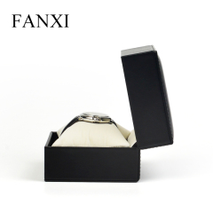 FANXI factory custom logo luxury leather watch packaging box