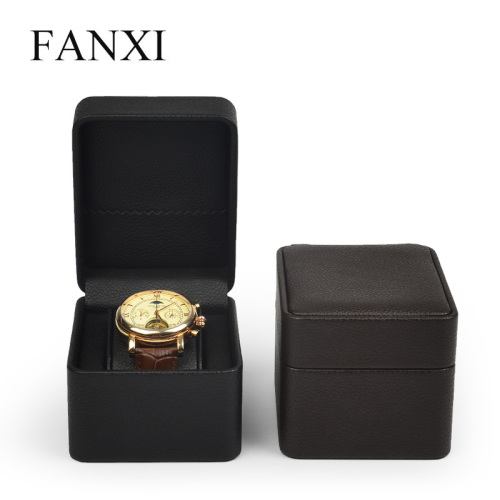 FANXI factory custom logo luxury plastic watch gift box