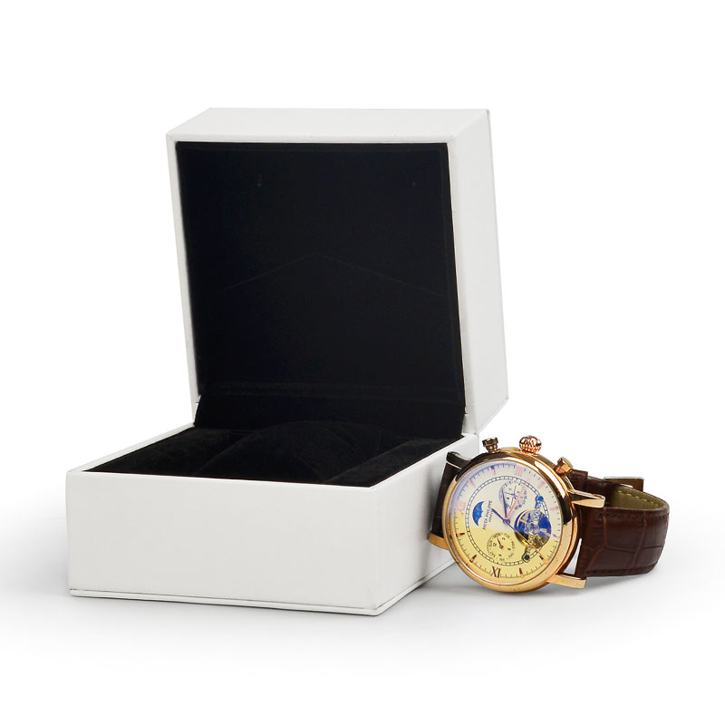 Luxury white watch packaging box