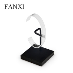 showcase luxury metal watch display stand