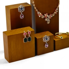 wood bracelet jewelry display stand