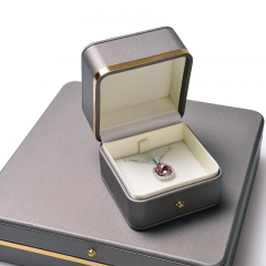 custom leather jewelry earring packaging box