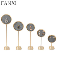 Luxury metal jewelry display stand for pendant earring