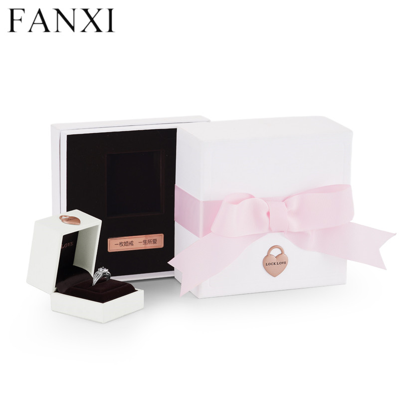 Luxury jewelry box with outer packing box