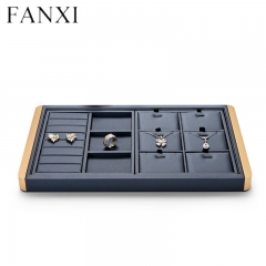Free combination metal frame jewelry organizer display tray ...