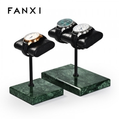 Luxury new design marble base watch display stand holder