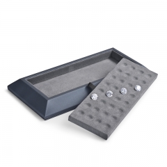 FANXI custom gray jewelry display tray for loose diamond