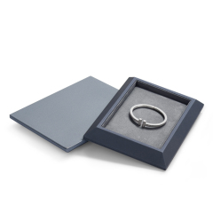 FANXI custom gray jewelry display tray with microfiber inside