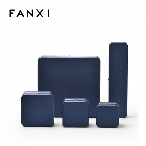 FANXI blue jewelry box_mens ring box_small ring box excellerit supplier