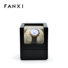 FANXI High-Grade Soild Wood Lacquered Watch Case For Counter For Man Couple Watch Storage Holder