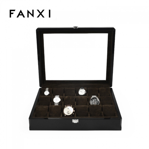 Custom luxury wooden watch box