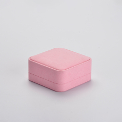 FANXI custom pink microfiber jewelry bangle packing box