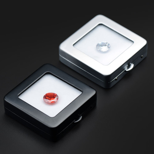 FANXI factory custom logo diamond display packaging gemstone box