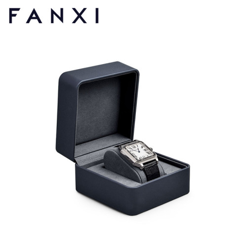 FANXI custom logo &amp; colour leather watch packing box