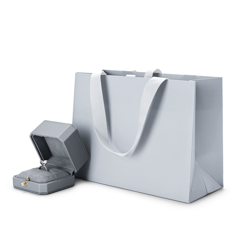 FANXI factory high end gun gray thick paper bag