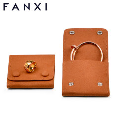 FANXI manufacture microfiber jewelry packaging pouch bag