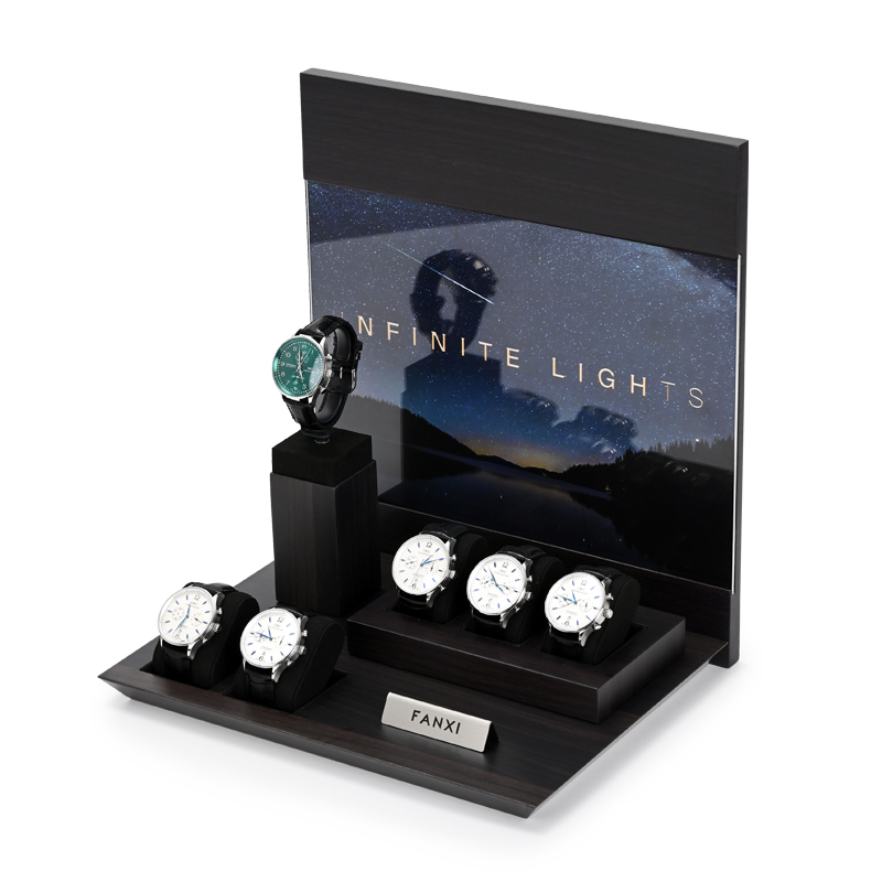 FANXI custom logo & colour watch display set