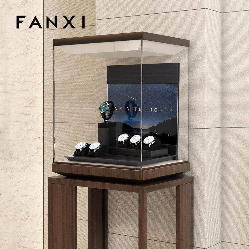 FANXI custom logo & colour watch display set