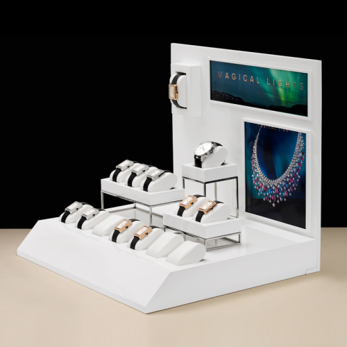 FANXI custom logo & colour watch display stand