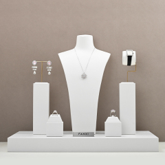 FANXI white jewelry stand_jewelry display stands_jewelry stand organizer