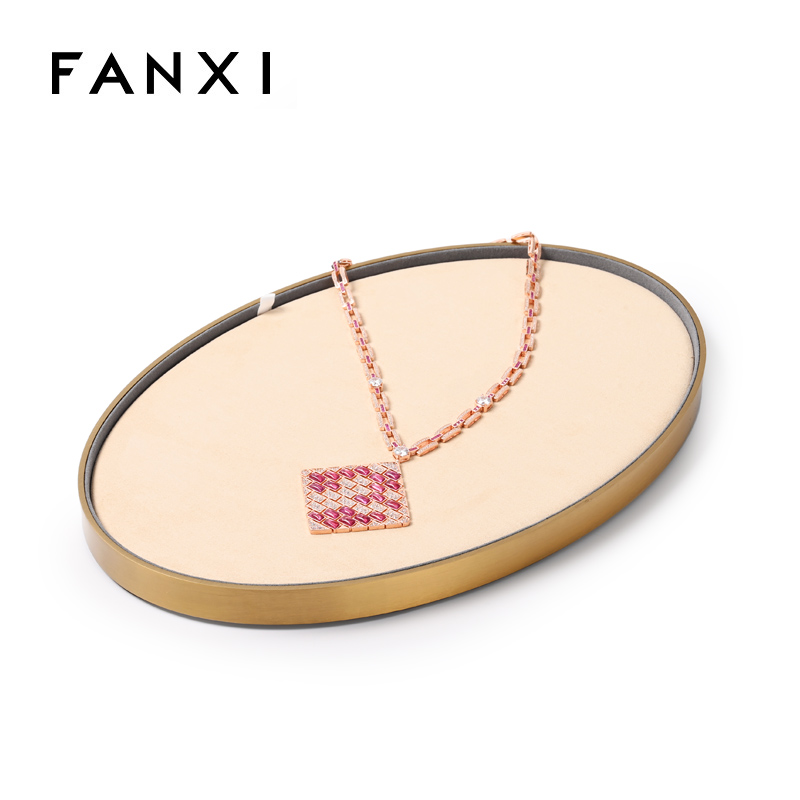 Fanxi Jewelry Display Trays Jewelry Organizer Tray Jewellery Display Tray