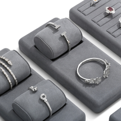 FANXI retail display jewelry_gray jewelry stand_cute jewelry holder