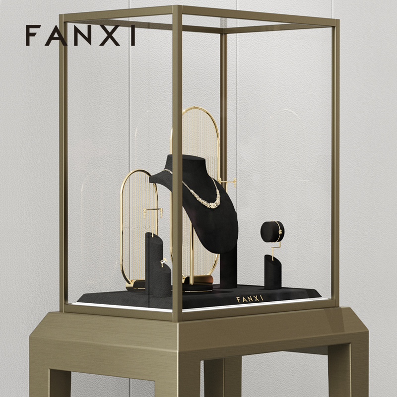 FANXI jewelry store display_standing jewelry organizer_jewelry display rack