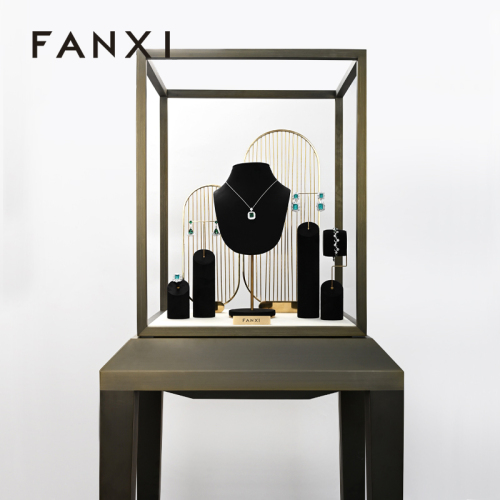 FANXI jewelry store display_standing jewelry organizer_jewelry display rack