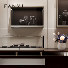 FANXI fashion brown colour jewellery display