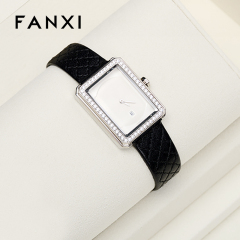 FANXI fashion beige microfiber watch display