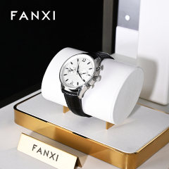 FANXI luxury white colour baking paint watch holder with background