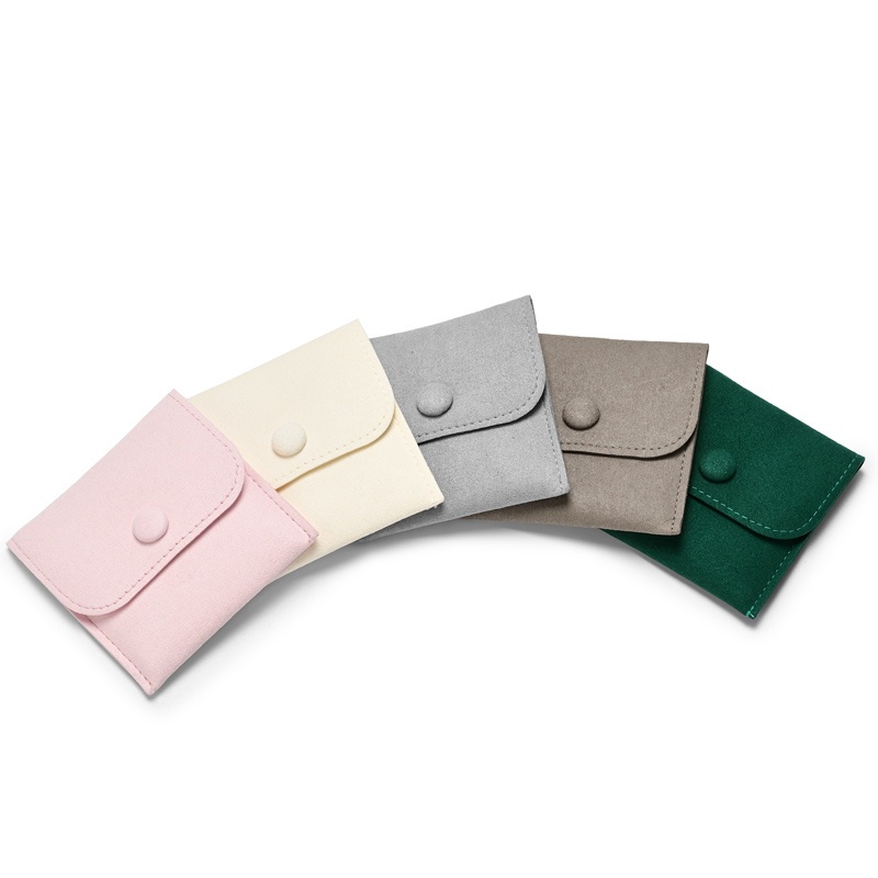 FANXI wholesale customized colour size microfiber jewelry pouch