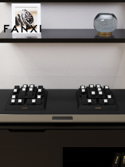 FANXI high quality luxury black microfiber watch display stand