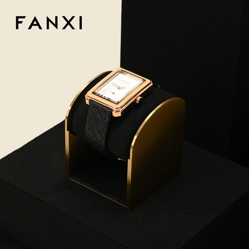 FANXI luxury Black Microfiber jewelry presentation