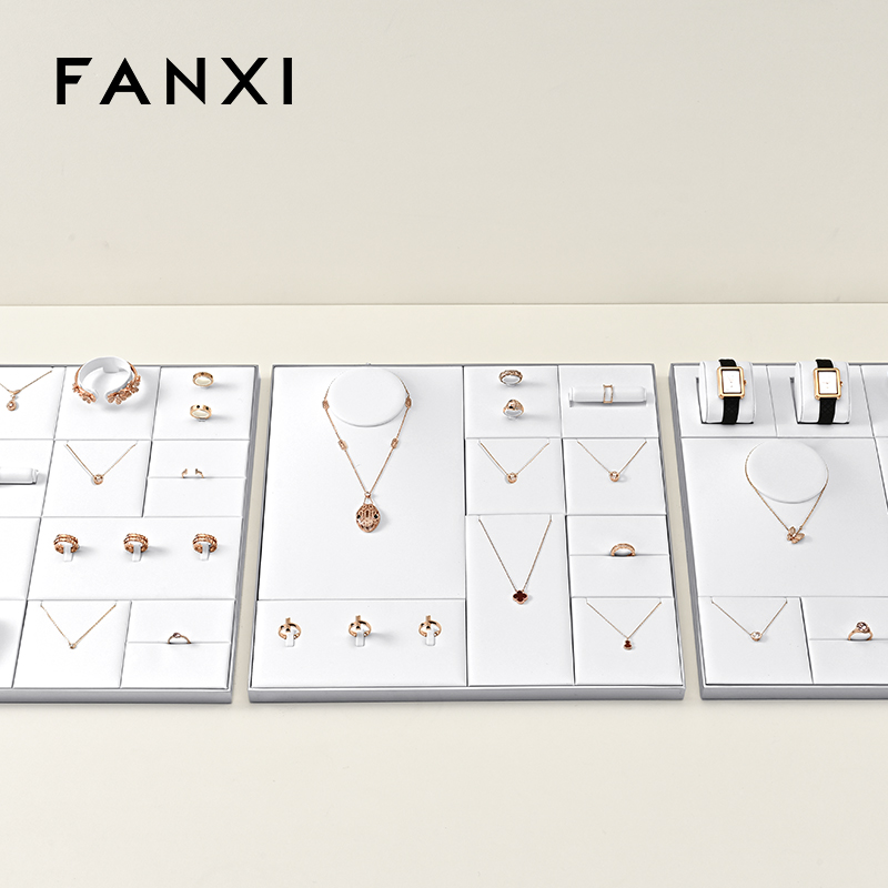 FANXI new arrival White metal Jewelry display set series