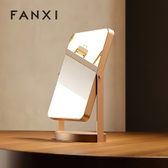 FANXI factory Rose gold stainless steel high-definition Jewelry Accessory Mirror