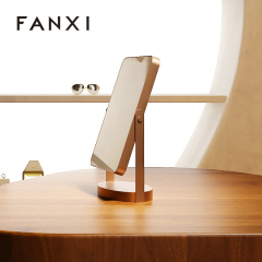 FANXI factory Rose gold stainless steel high-definition Jewelry Accessory Mirror