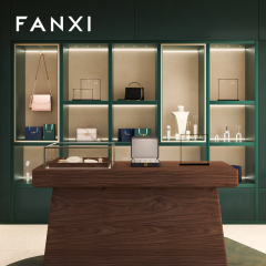 FANXI wholesale Black metal luxury jewelry display stand