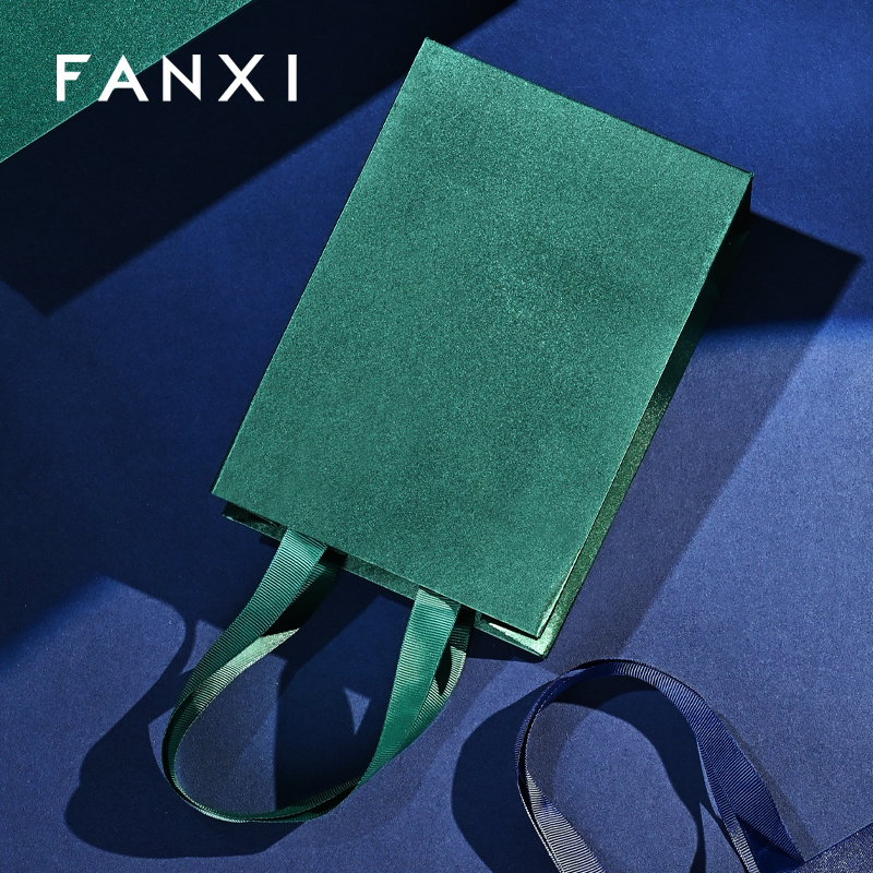 FANXI hot sale Multicolored Natural silk Jewelry Bag