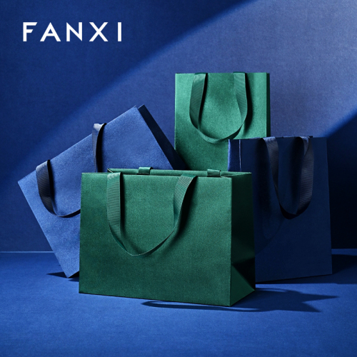 FANXI hot sale Multicolored Natural silk Jewelry Bag
