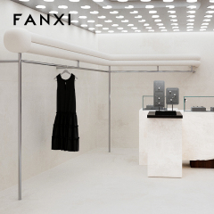 FANXI hot sale Dark grey Baking paint Jewelry display stand