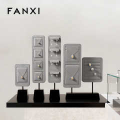 FANXI high quality Black Baking paint jewelry stand